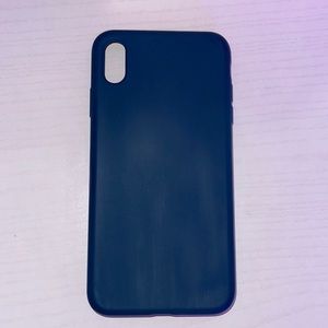 iPhone XS Max Teal Blue Colored Phone Case